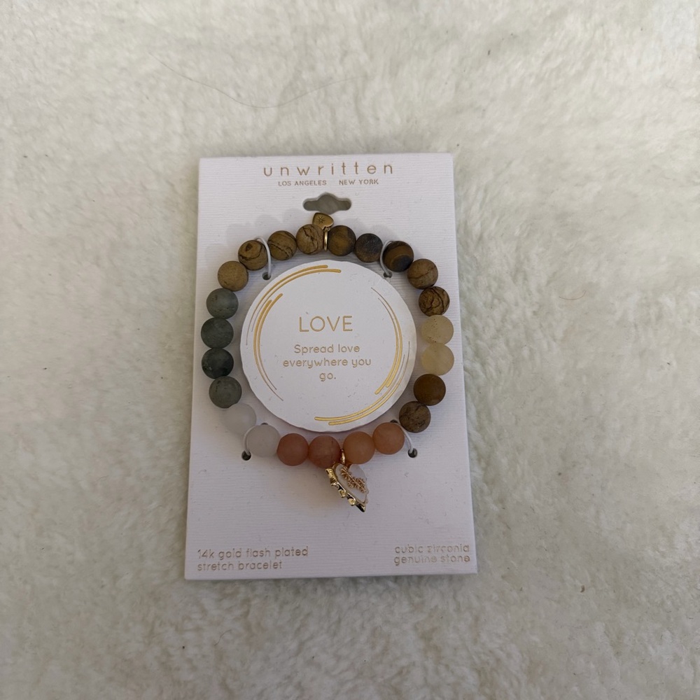 Unwritten Earthy Tones Beaded Bracelet